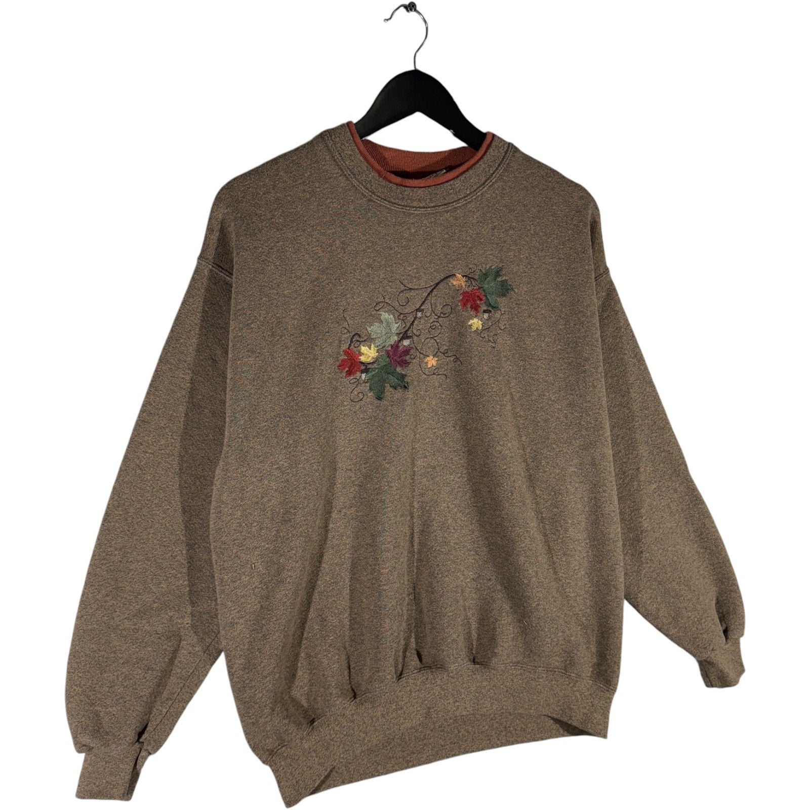 Vintage Autumn Floral Crewneck