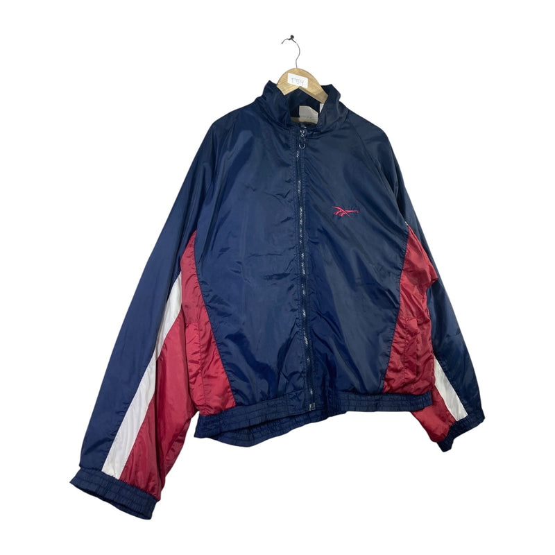 Vintage Reebok Zip Up Track Windbreaker Jacket