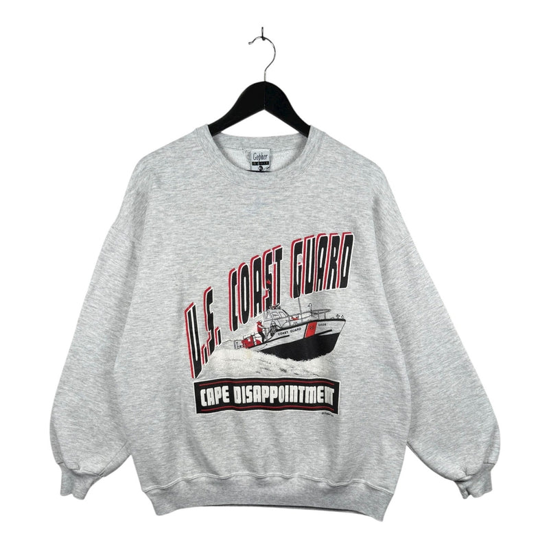 Vintage U.S. Coast Guard Cape Disappointment Crewneck