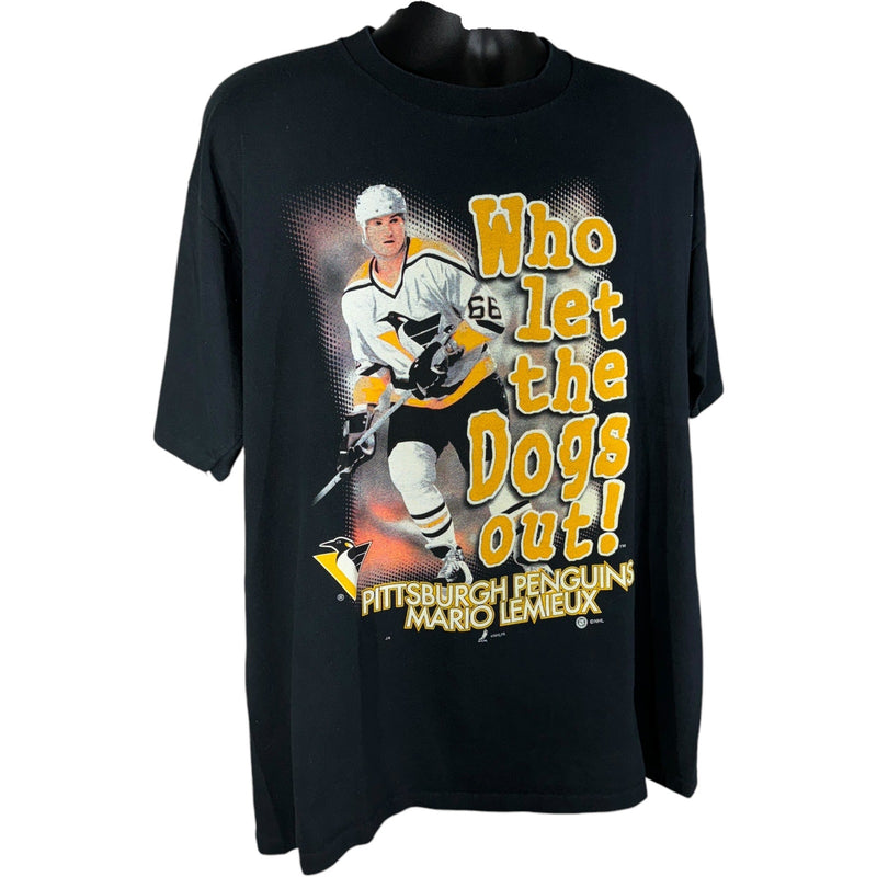 Vintage Pittsburgh Penguins Mario Lemieux Tee