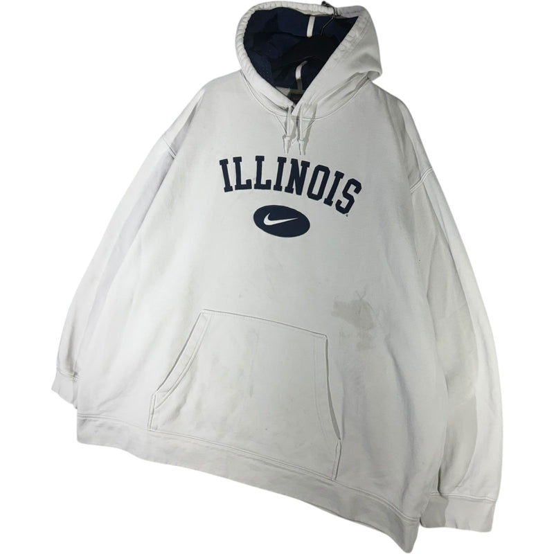 Vintage Nike Illinois Spellout Hoodie