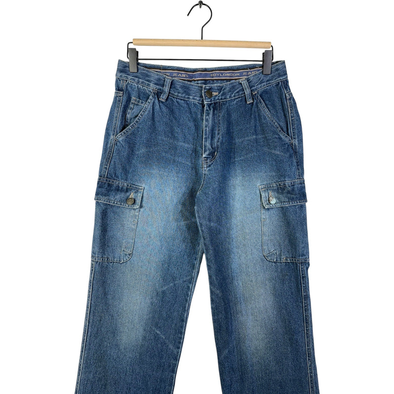 Vintage Straight Leg Denim Jeans