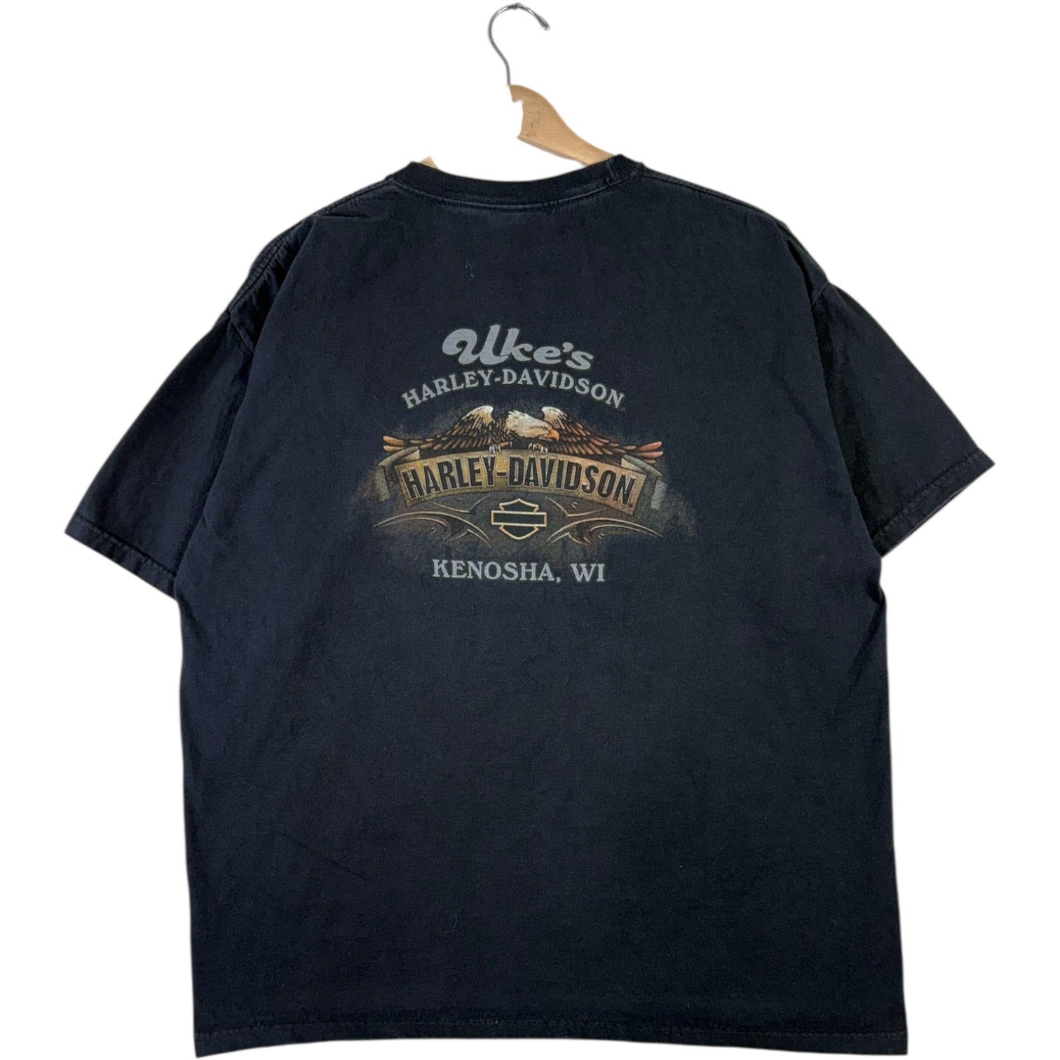Vintage Harley Davidson Motorcycles Uke's T-Shirt