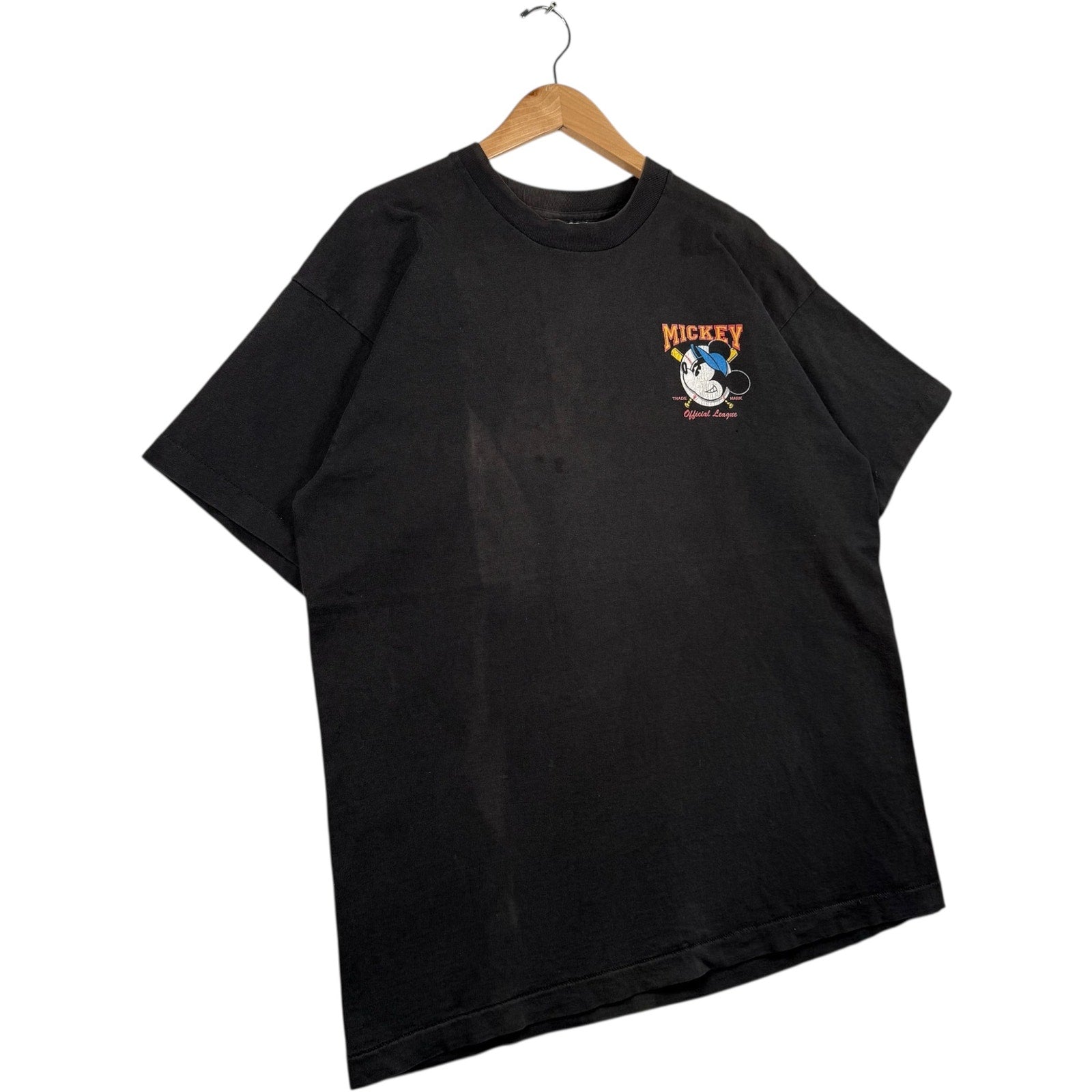 Vintage Mickey Mouse Official League Baseball Tee