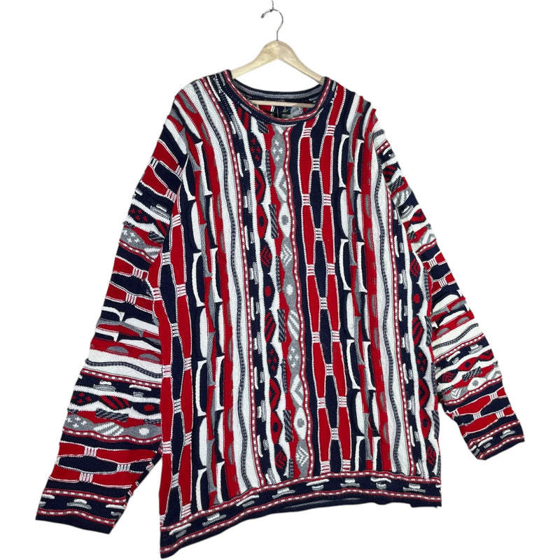 Vintage 3D Knit Sweater