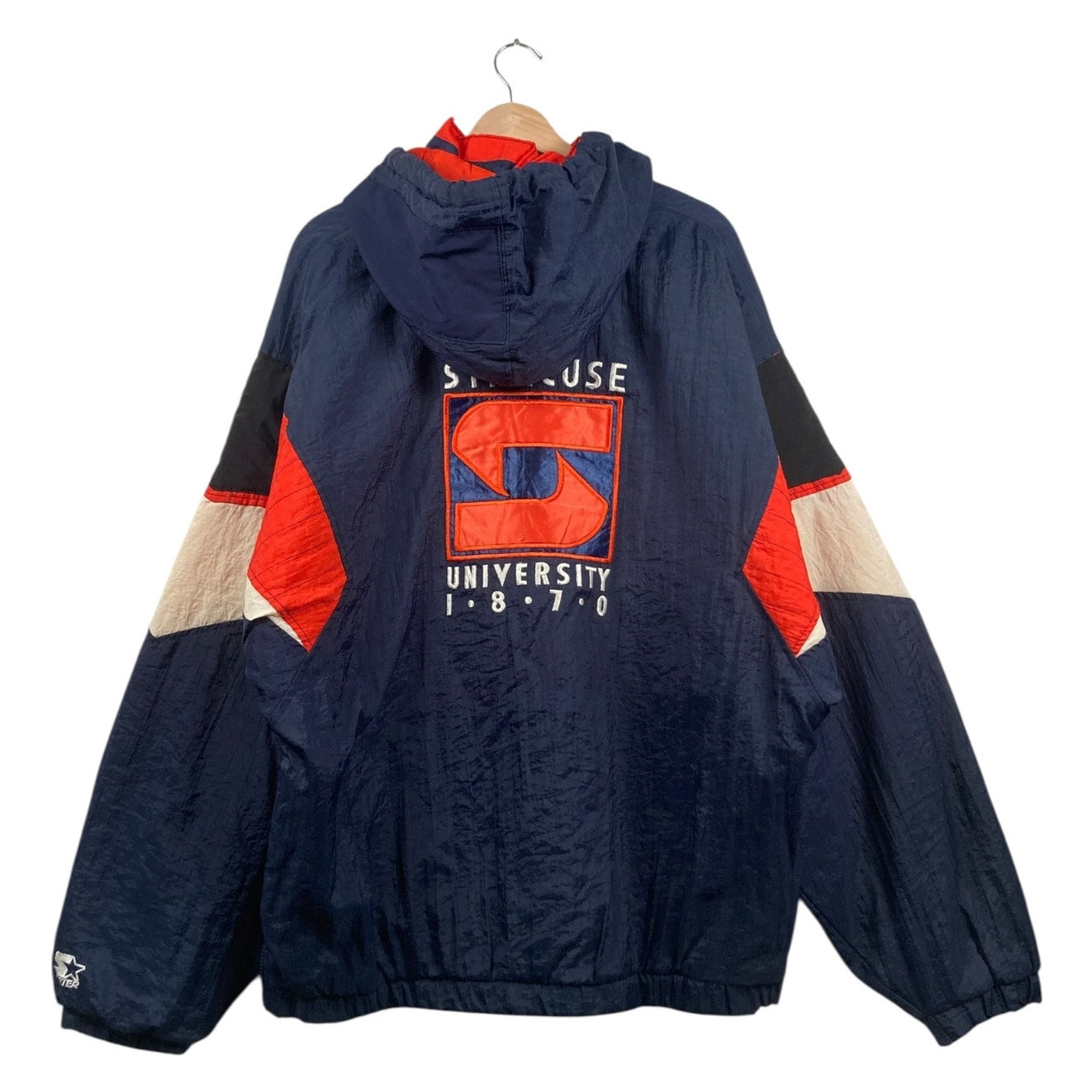 Vintage Starter Syracuse NCAA Hooded Jacket