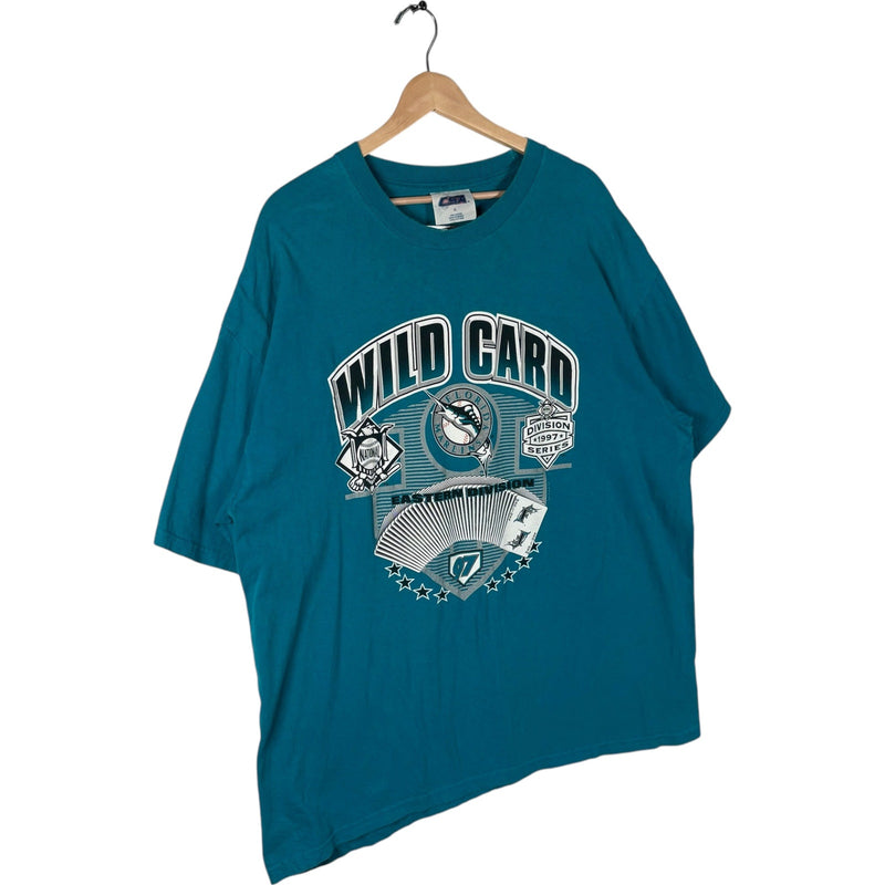 Vintage Florida Marlins "Wild Card" MLB Tee 1997