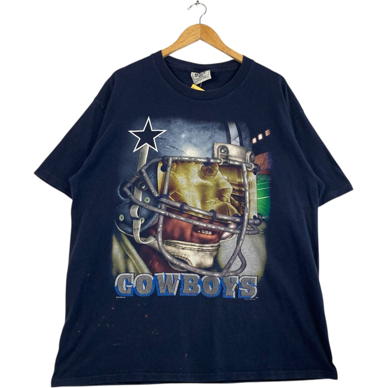 Vintage Dallas Cowboys Helmet Reflection NFL Tee