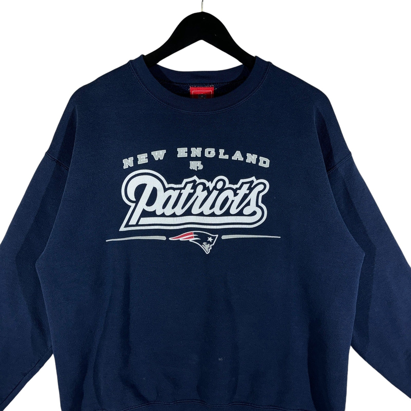 Vintage NFL New England Patriots Spellout Crewneck