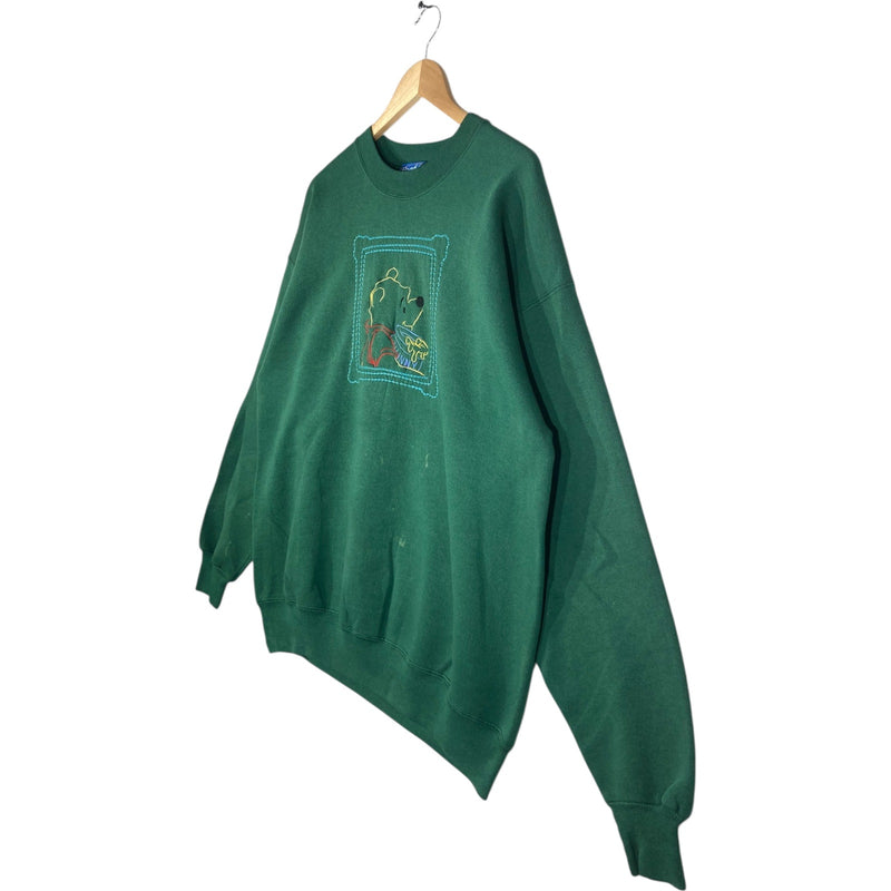 Vintage Embroidered Pooh Graphic Crewneck