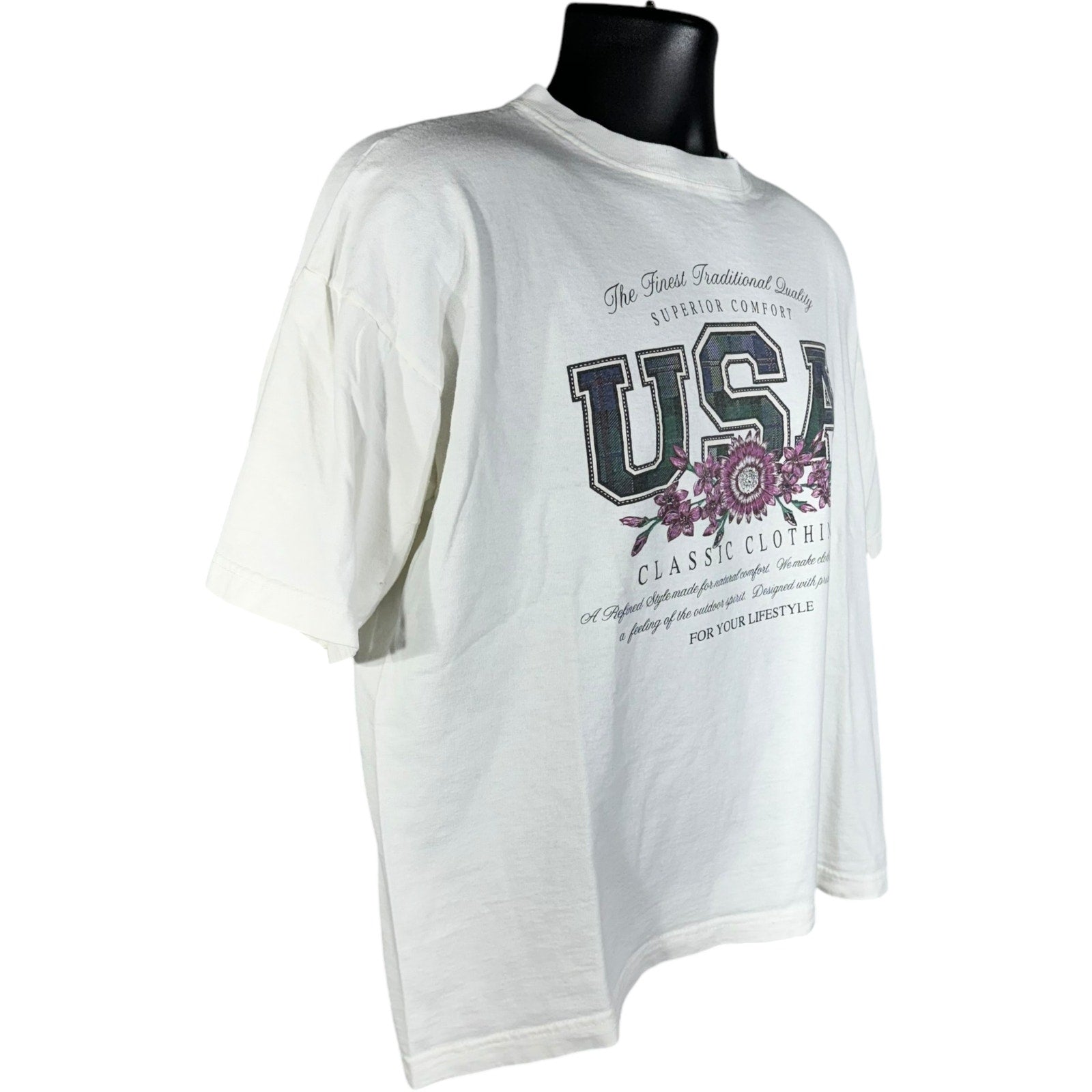 Vintage USA Classic Clothing Tee 90s