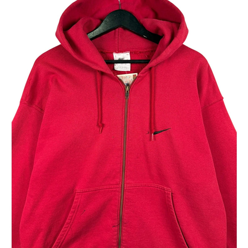 Vintage Nike Swoosh Full Zip Hoodie
