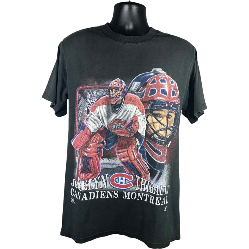 Vintage Montreal Canadiens Jocelyn Thibault Tee 90s