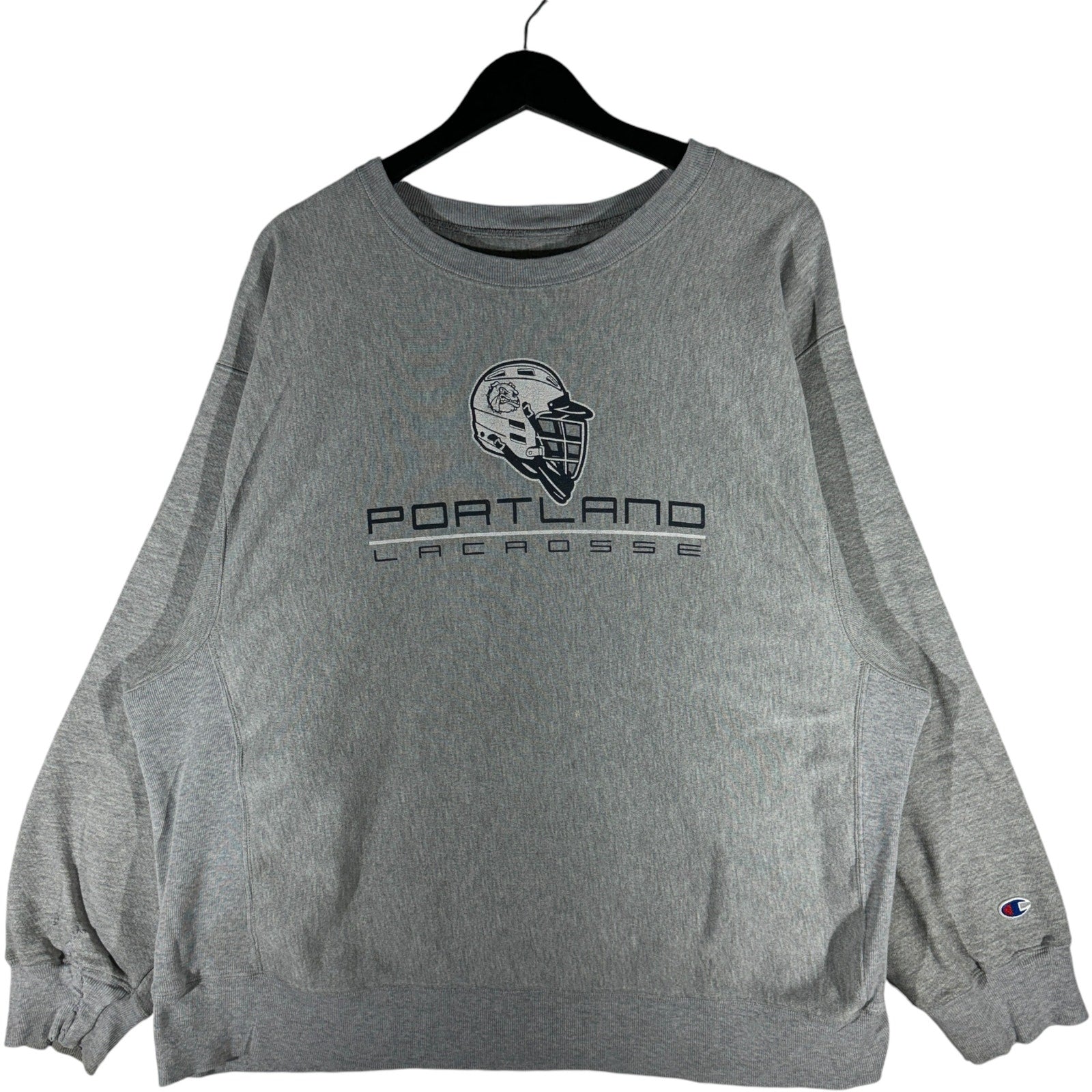 Vintage Champion Premium Reverse Weave Portland Lacrosse Crewneck