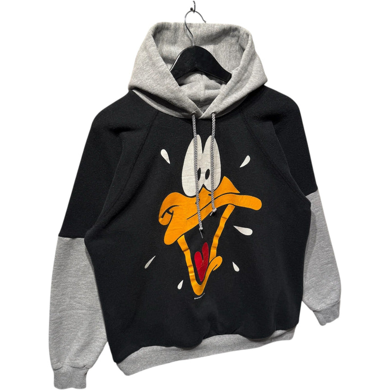Vintage Looney Tunes Daffy Duck Big Face Hoodie