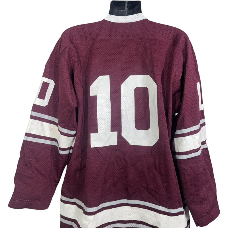 Vintage Champion Loomis Chaffee Hockey Jersey 80s