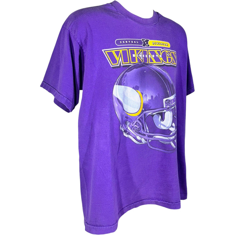 Vintage Minnesota Vikings Helmet NFL Tee