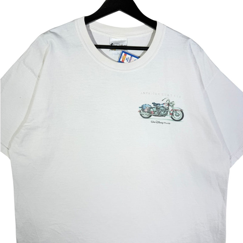 Vintage Walt Disney World American Classic Motorcycle T-Shirt