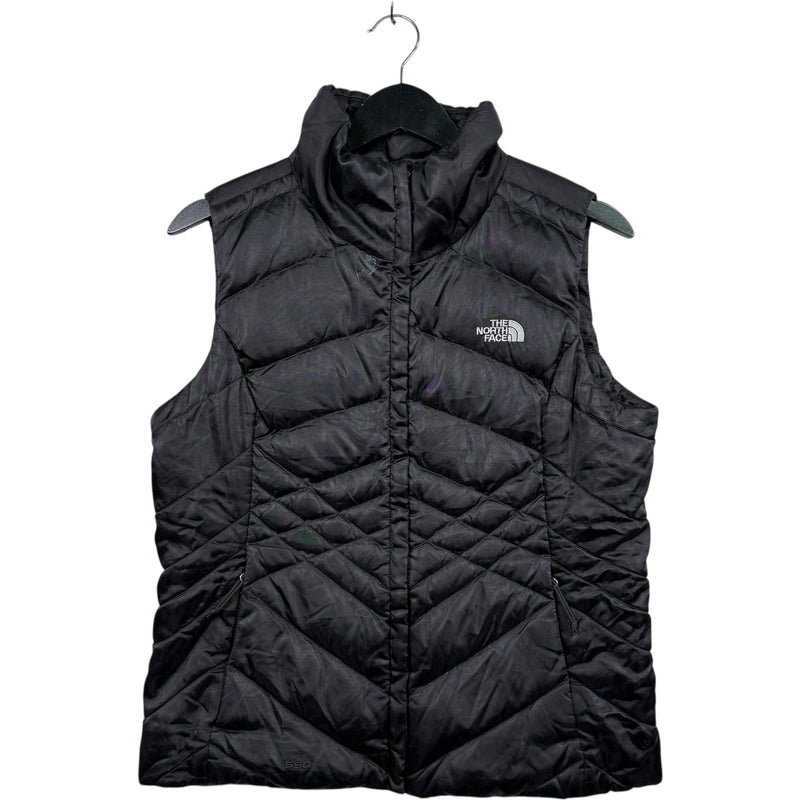 Vintage Women's The North Face Full Zip Puffer Vest