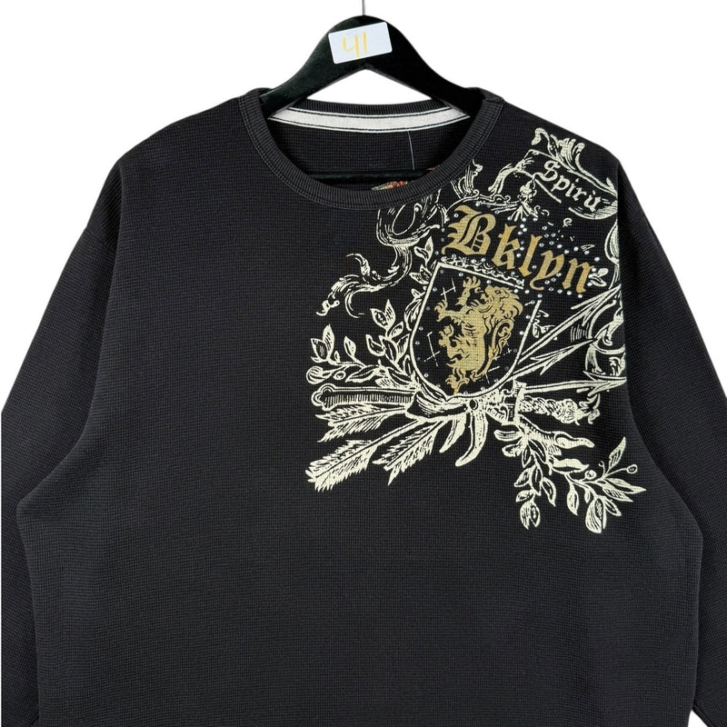 Vintage Brooklyn Express Bklyn Spirit Graphic Crewneck