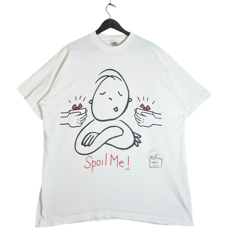 Vintage Spoil Me Spellout Art T-Shirt