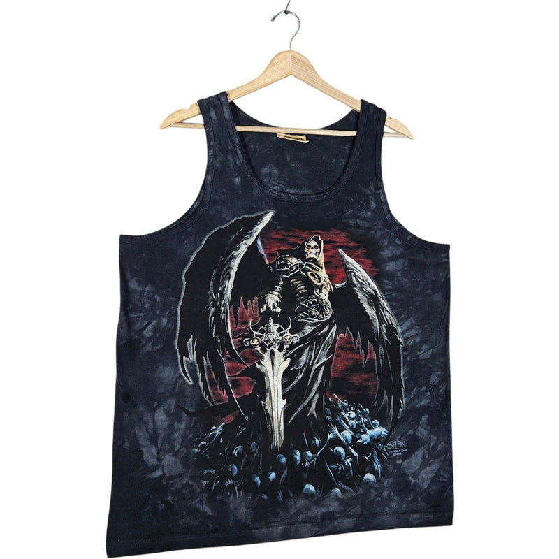 Vintage Winged Grim Reaper Tank Top