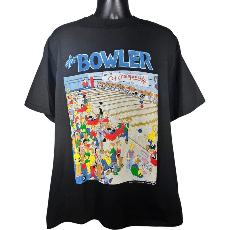 Vintage "The Bowler" Art Tee 1991