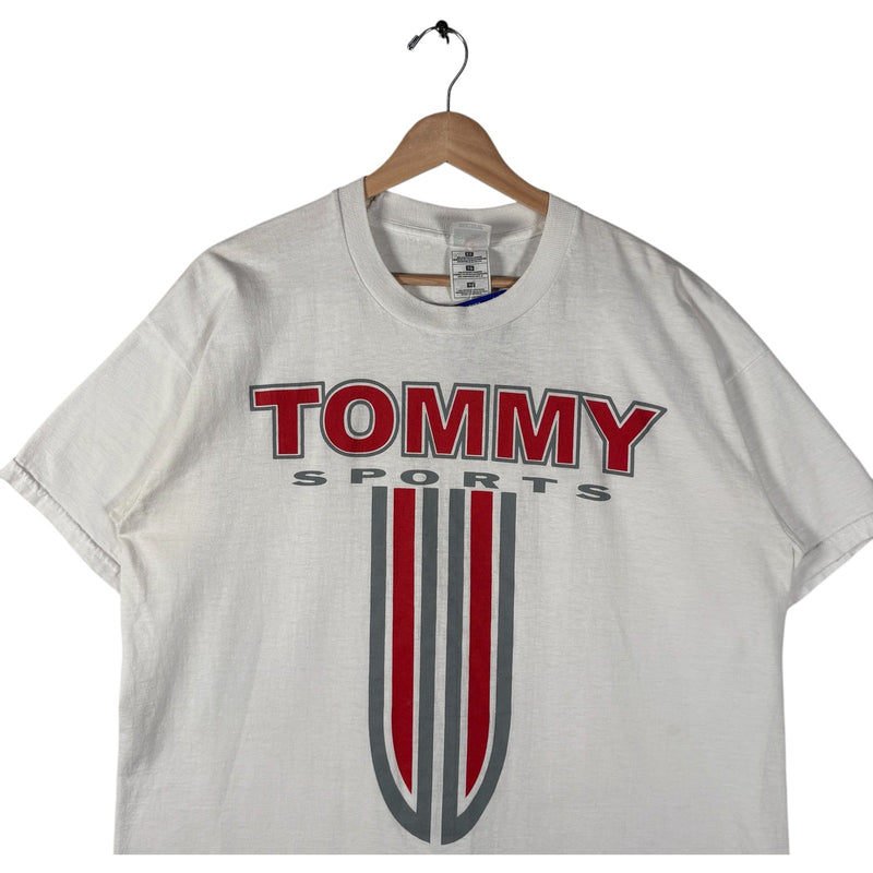 Vintage Tommy Sports Spellout Tee