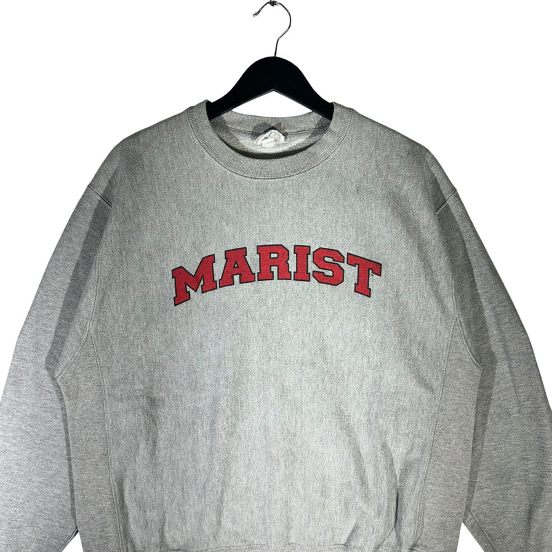 Champion Reverse Weave Marist College Spellout Crewneck