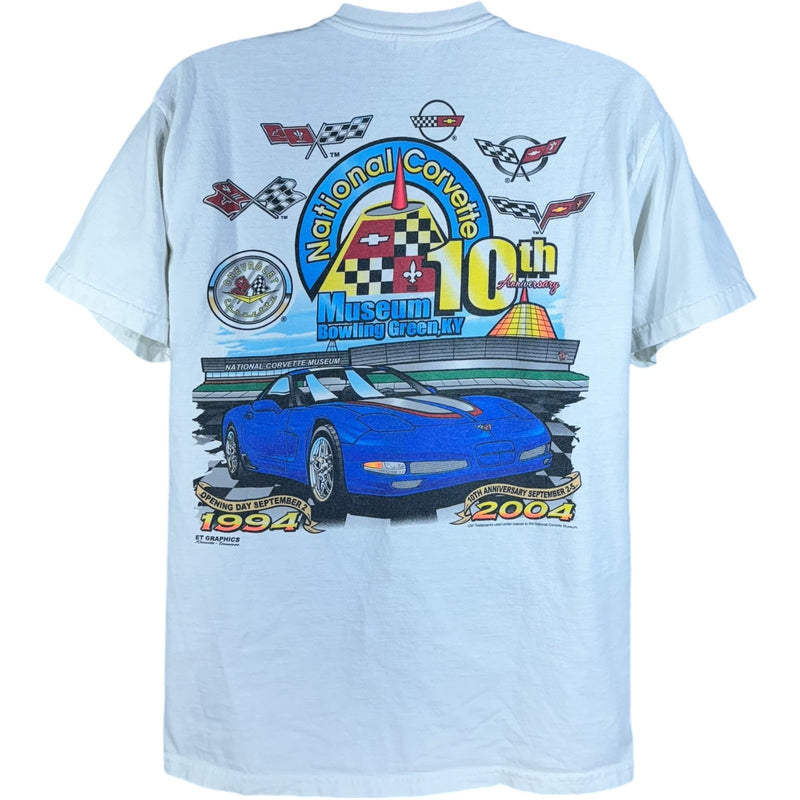 Vintage National Corvette Museum 10th Anniversary Tee