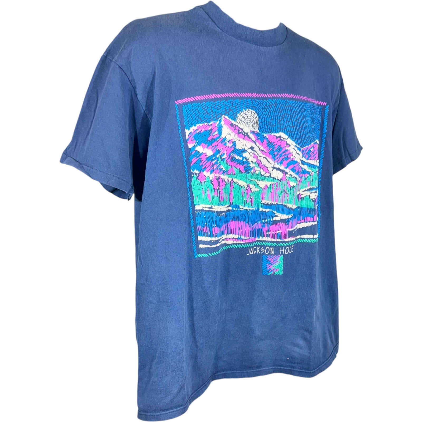 Vintage Jackson Hole Wyoming Souvenir Tee 90's