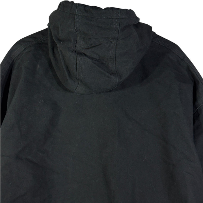 Vintage Carhartt Canvas Hooded Full Zip Workwear Jacket