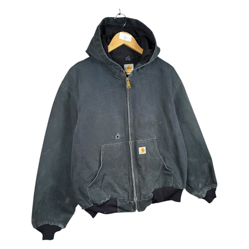 Vintage Carhartt Thermal Lined Full Zip Hoodie