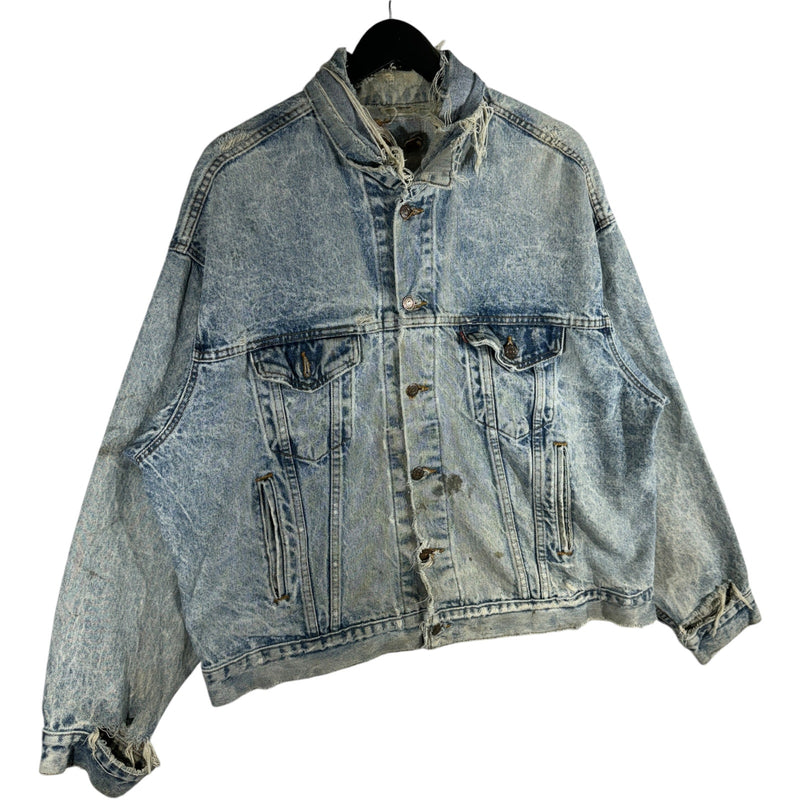 Vintage Levis Acid Wash Denim Jacket