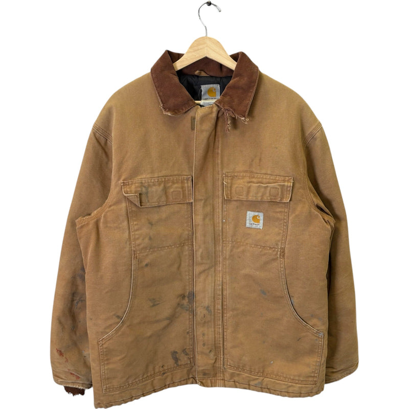 Vintage Carhartt C03 BRN Full Zip Workwear Jacket