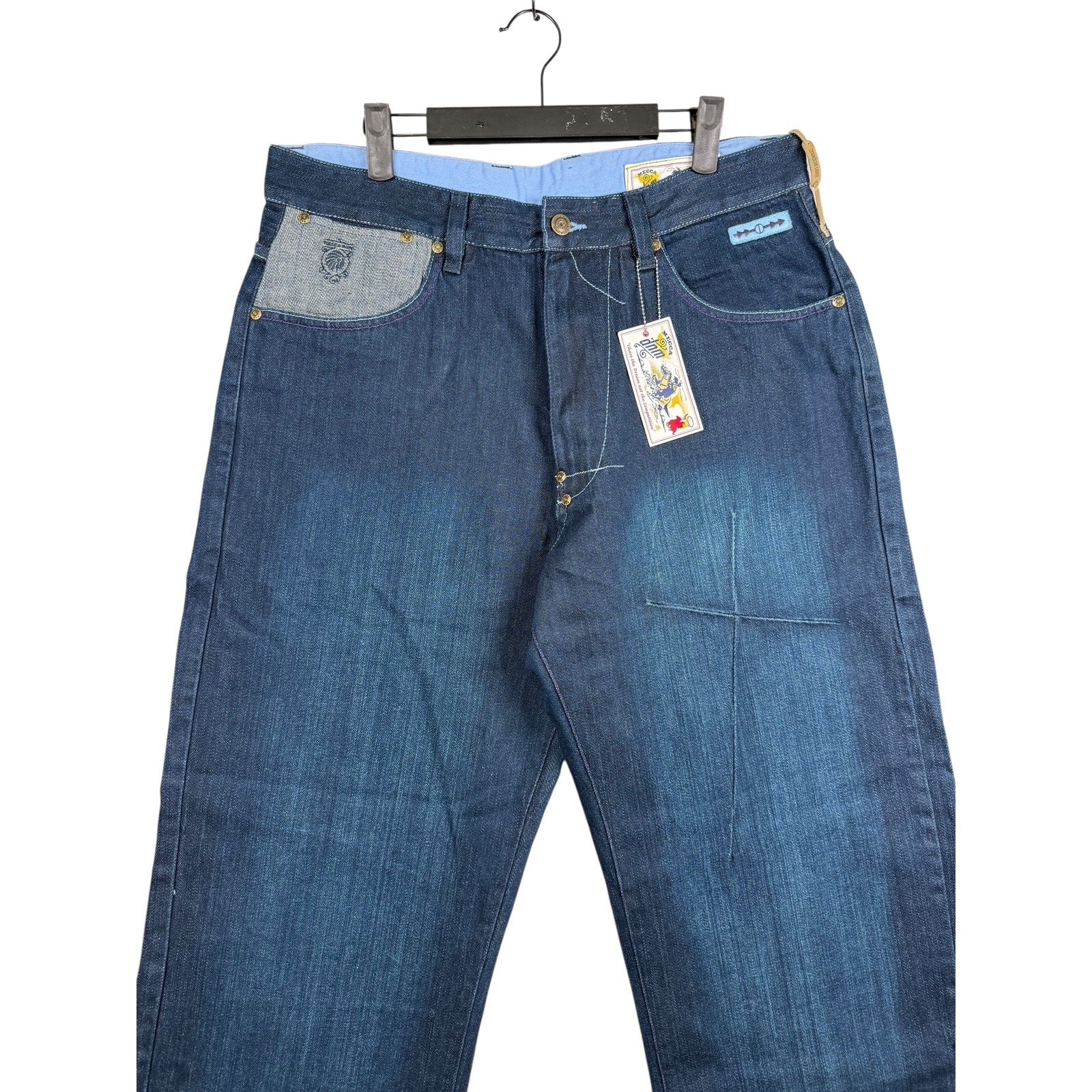 Vintage Mecca DNM Straight Leg Denim Jeans 34