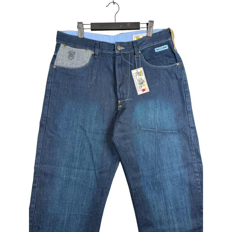 Vintage Mecca DNM Straight Leg Denim Jeans 34