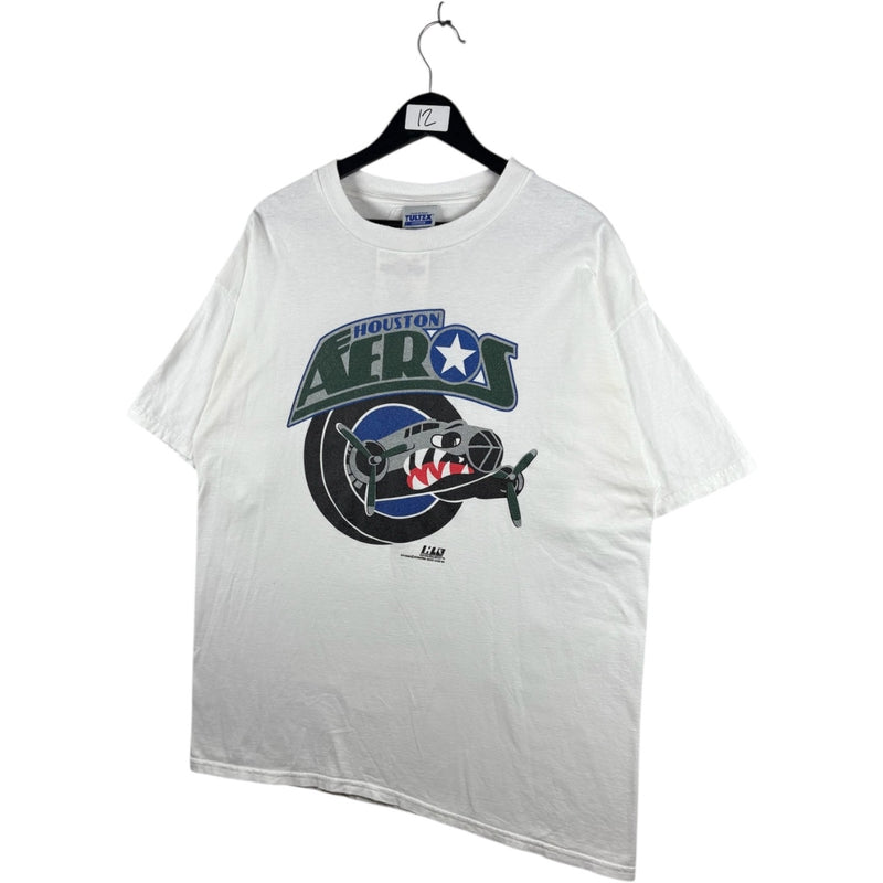Vintage Houston Aeros Hockey NHL T-Shirt