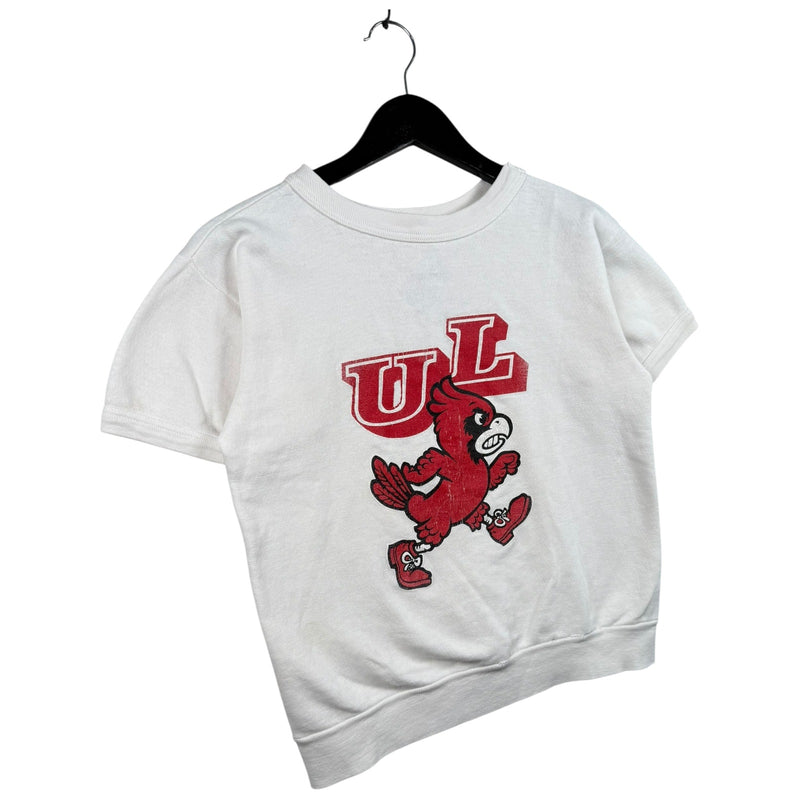 Vintage University of Louisville Cardinals Short Sleeve Crewneck