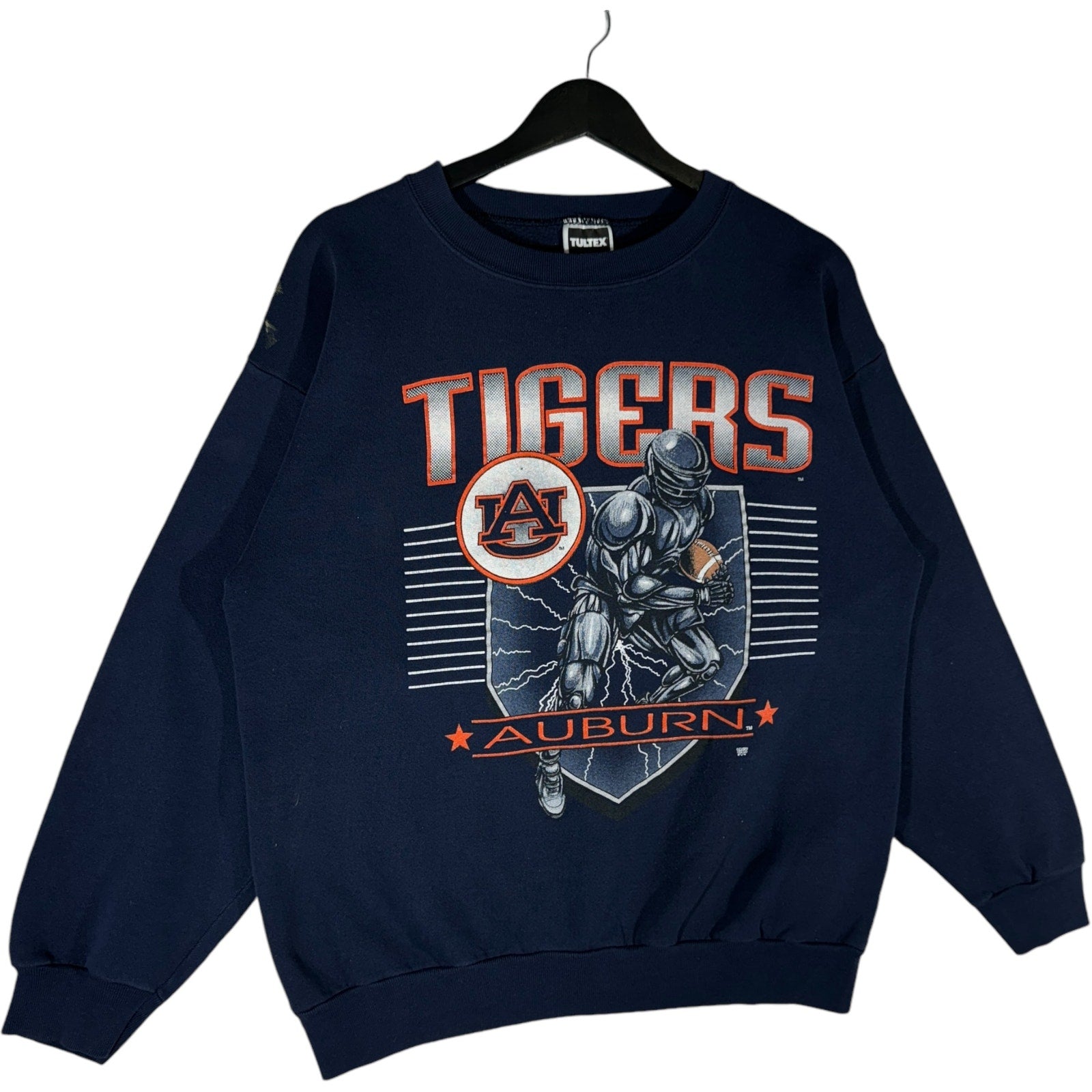 Vintage Auburn University Tigers Football Crewneck 90s