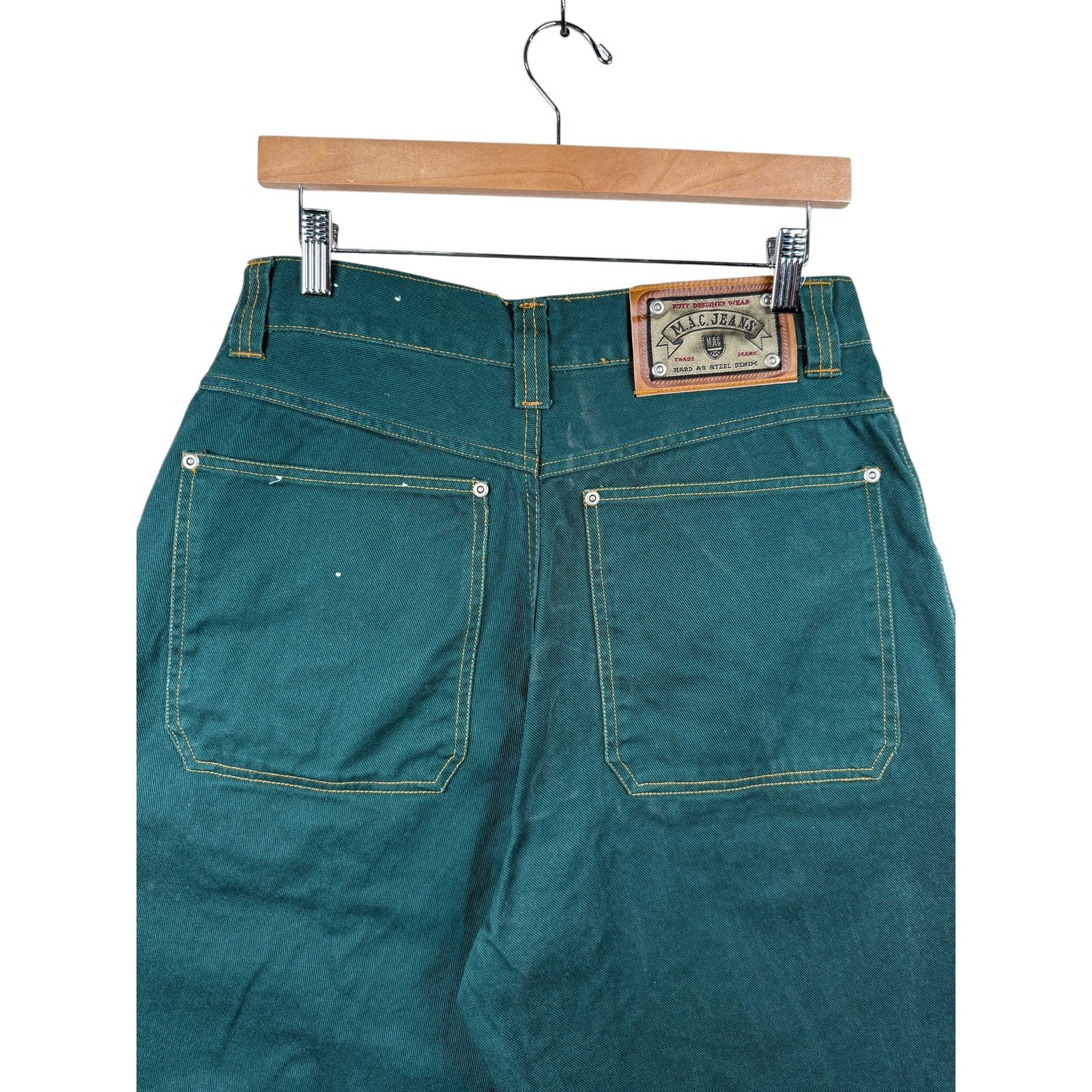 Vintage M.A.C. Jeans Chino Denim Shorts  32