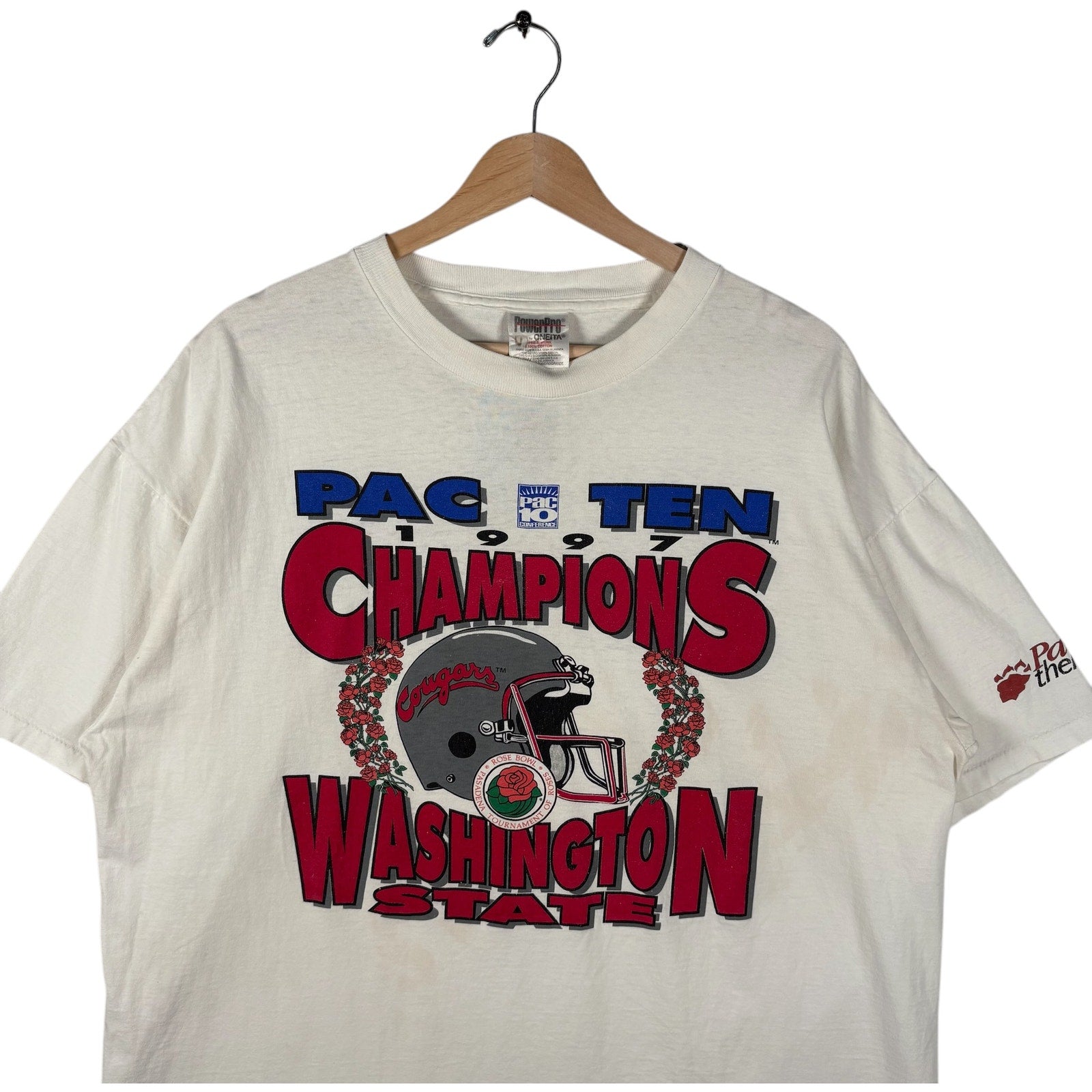 Vintage Washington State University PAC Ten Champions Tee