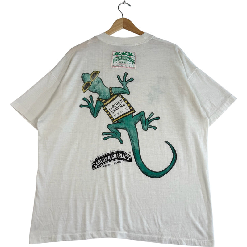 Vintage Carlos'N Charlie's Cozumel Mexico Geico Souvenir Tee