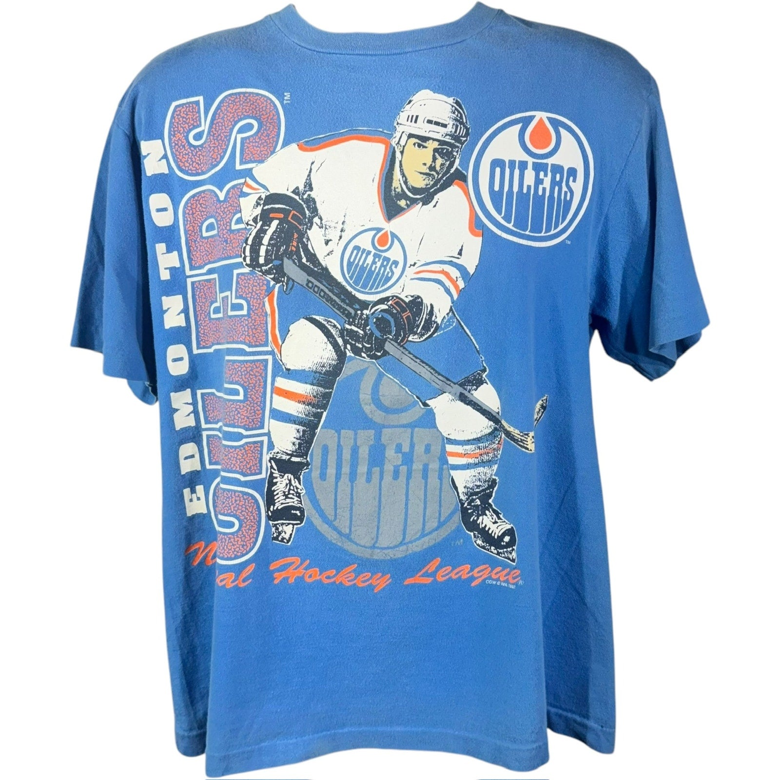 Vintage Edmonton Oilers NHL Tee 90s