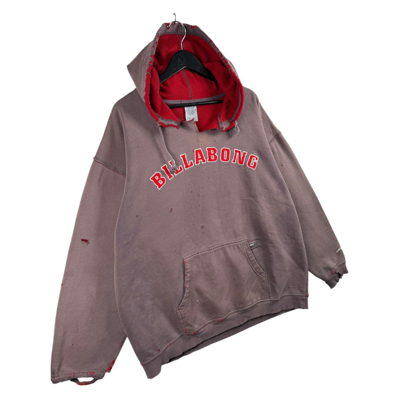 Vintage Billabong Distressed Pullover Hoodie