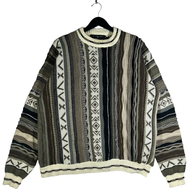 Vintage Protege Collection 3D Knit Sweater