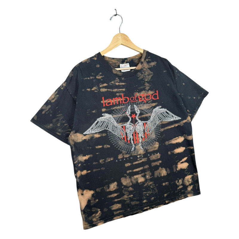 Vintage Lamb of God Graphic Bleached T-Shirt