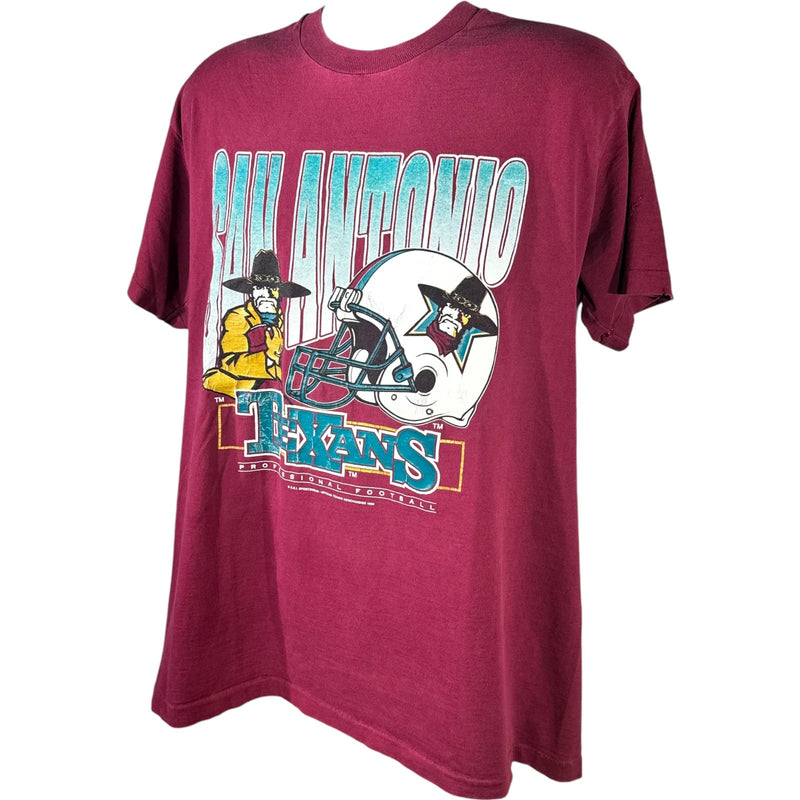 Vintage San Antonio Texans Big Helmet Tee