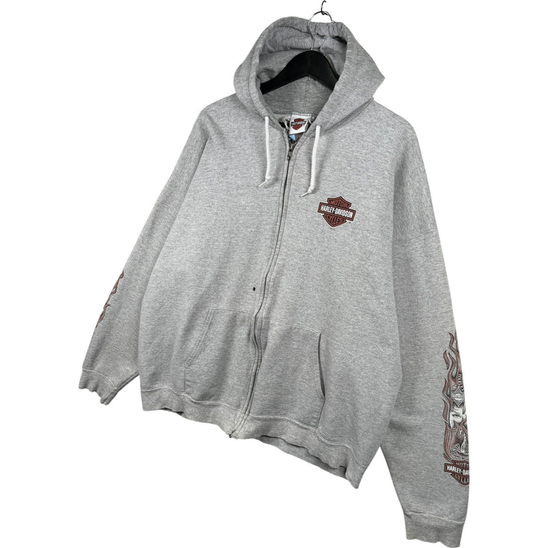 Vintage Harley-Davidson Man O’ War Lexington KY Full Zip Hoodie
