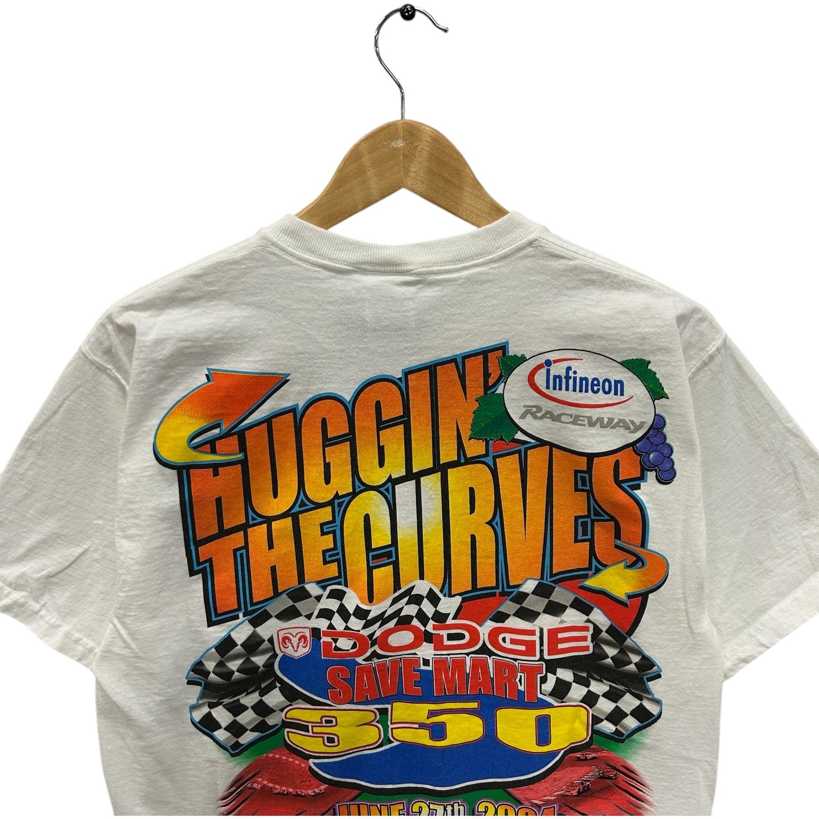 Vintage Dodge Save Mart 350 Infineon Raceway NASCAR Tee